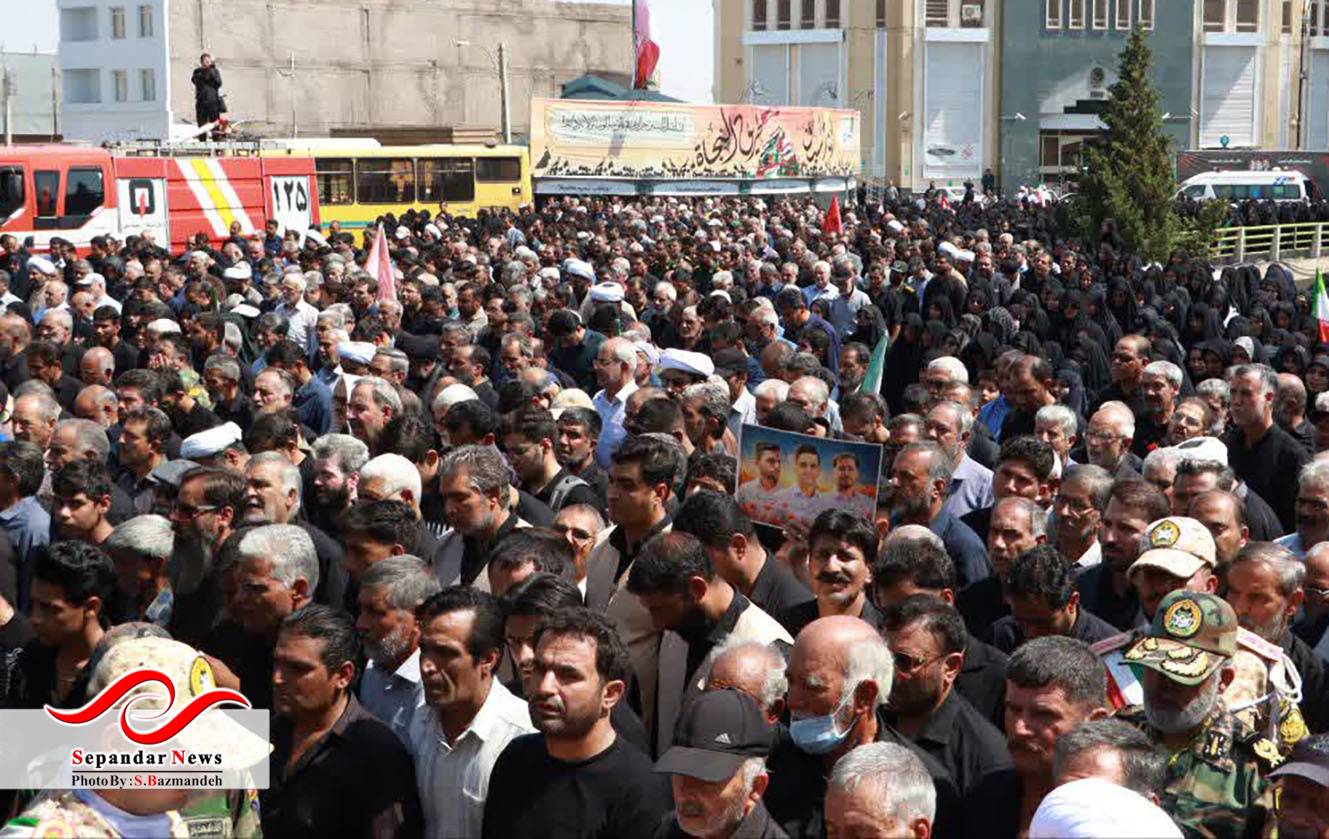 خداحافظ رفیق ...
گزارش تصویری مراسم وداع و تشییع شهدای رفسنجانی آسایشگاه ارتش منطقه بمپور
در قاب دوربین سعیده بازمانده