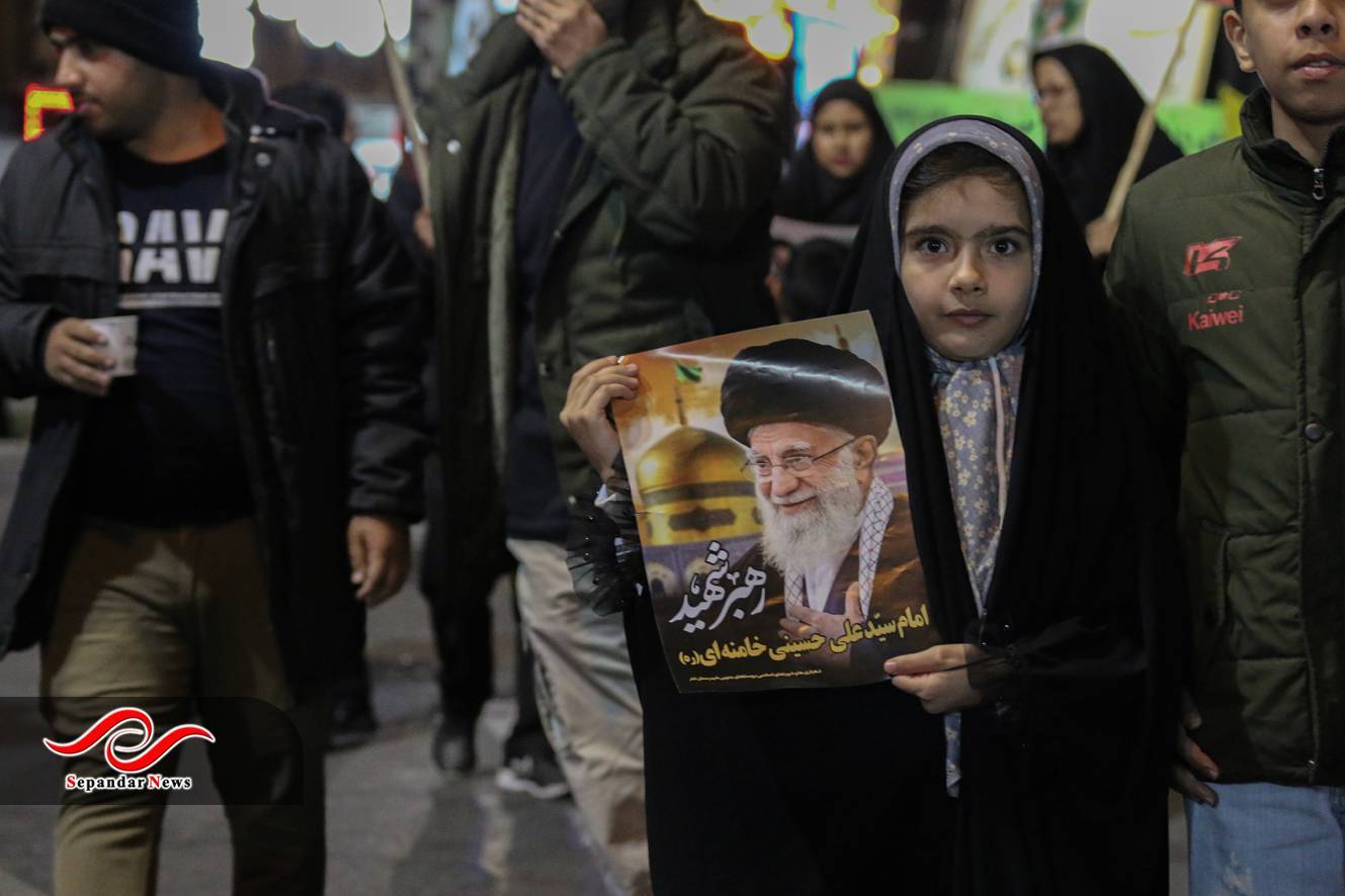 گزارش تصویری سی و چهارمین قرار شبانه مردم رفسنجان در میدان شهید سلیمانی