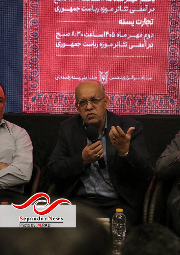 طنین آوای راغب در باغ سبز پسته رفسنجان