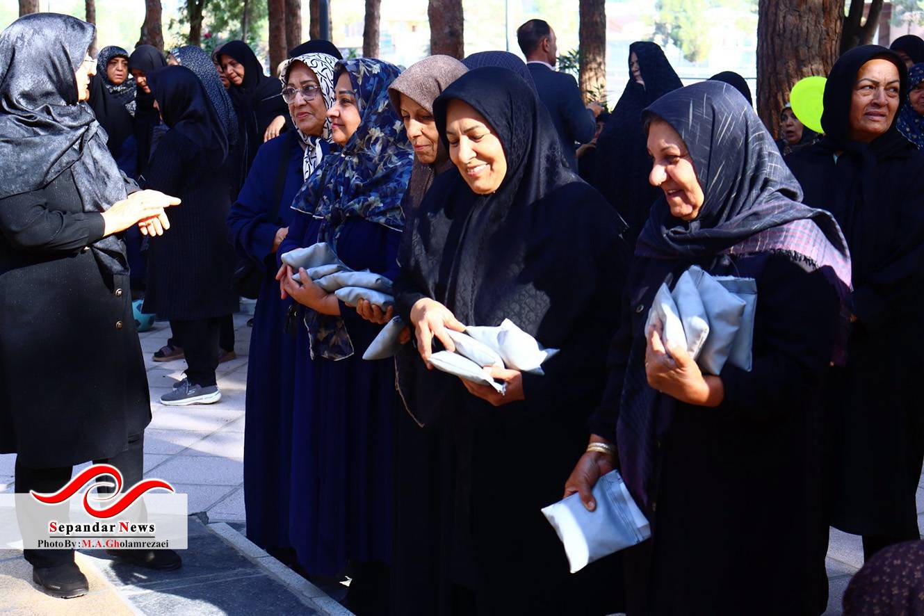 برگزاری همایش پیادهروی و بازیهای تعادلی سالمندان در رفسنجان به مناسبت هفته تربیت بدنی