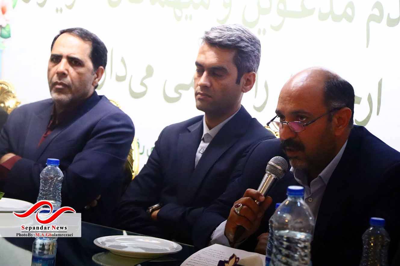 آیین معارفه ریاست جدید هیئت روستایی عشایری و بومی رفسنجان ب