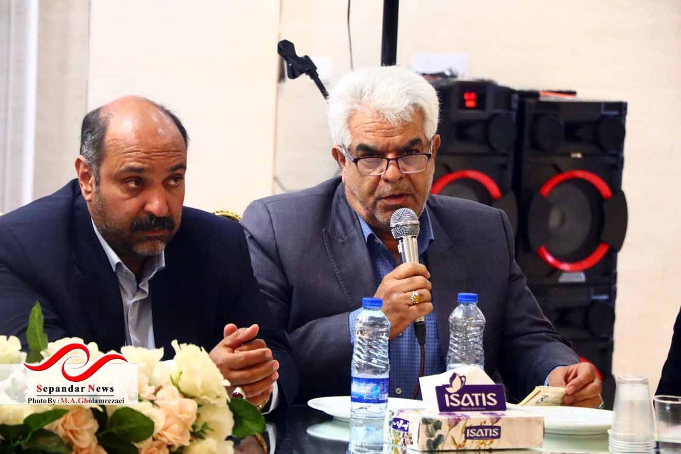 آیین معارفه ریاست جدید هیئت روستایی عشایری و بومی رفسنجان ب