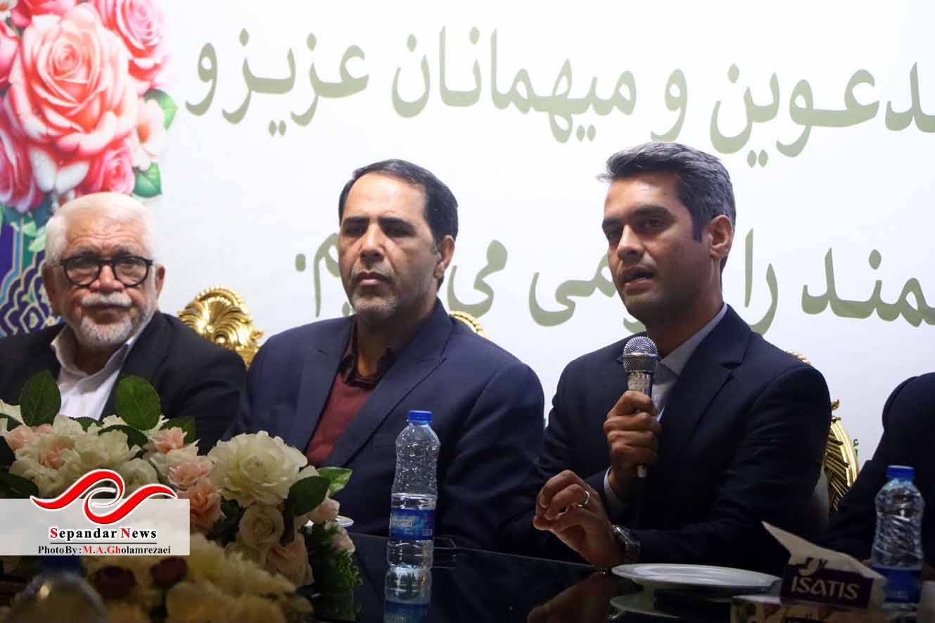 آیین معارفه ریاست جدید هیئت روستایی عشایری و بومی رفسنجان ب