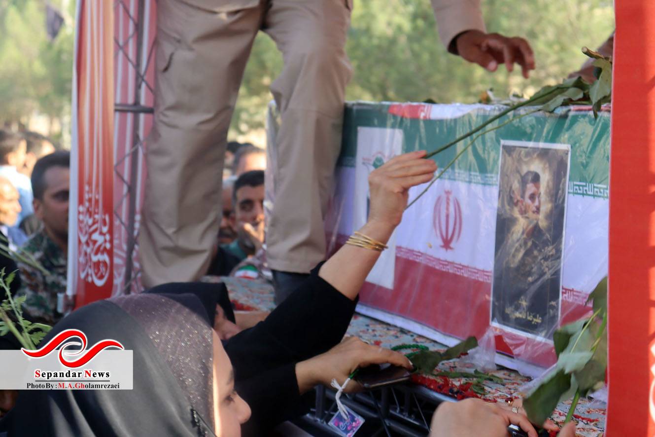 خداحافظ رفیق ...
گزارش تصویری مراسم وداع و تشییع شهدای رفسنجانی آسایشگاه ارتش منطقه بمپور
در قاب دوربین محمد امین غلامرضایی