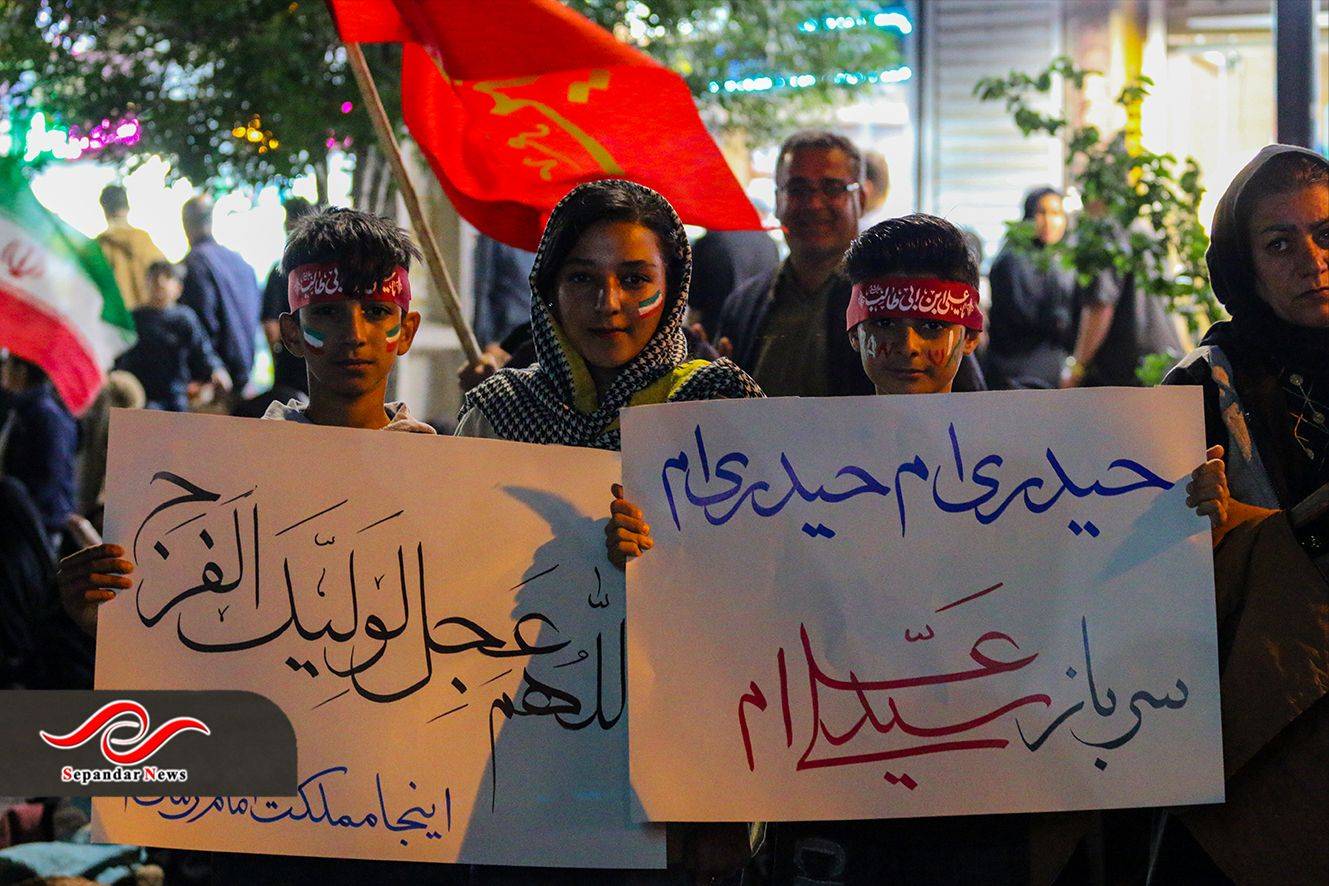 گزارش تصویری پنجاه و دومین قرار شبانه مردم رفسنجان