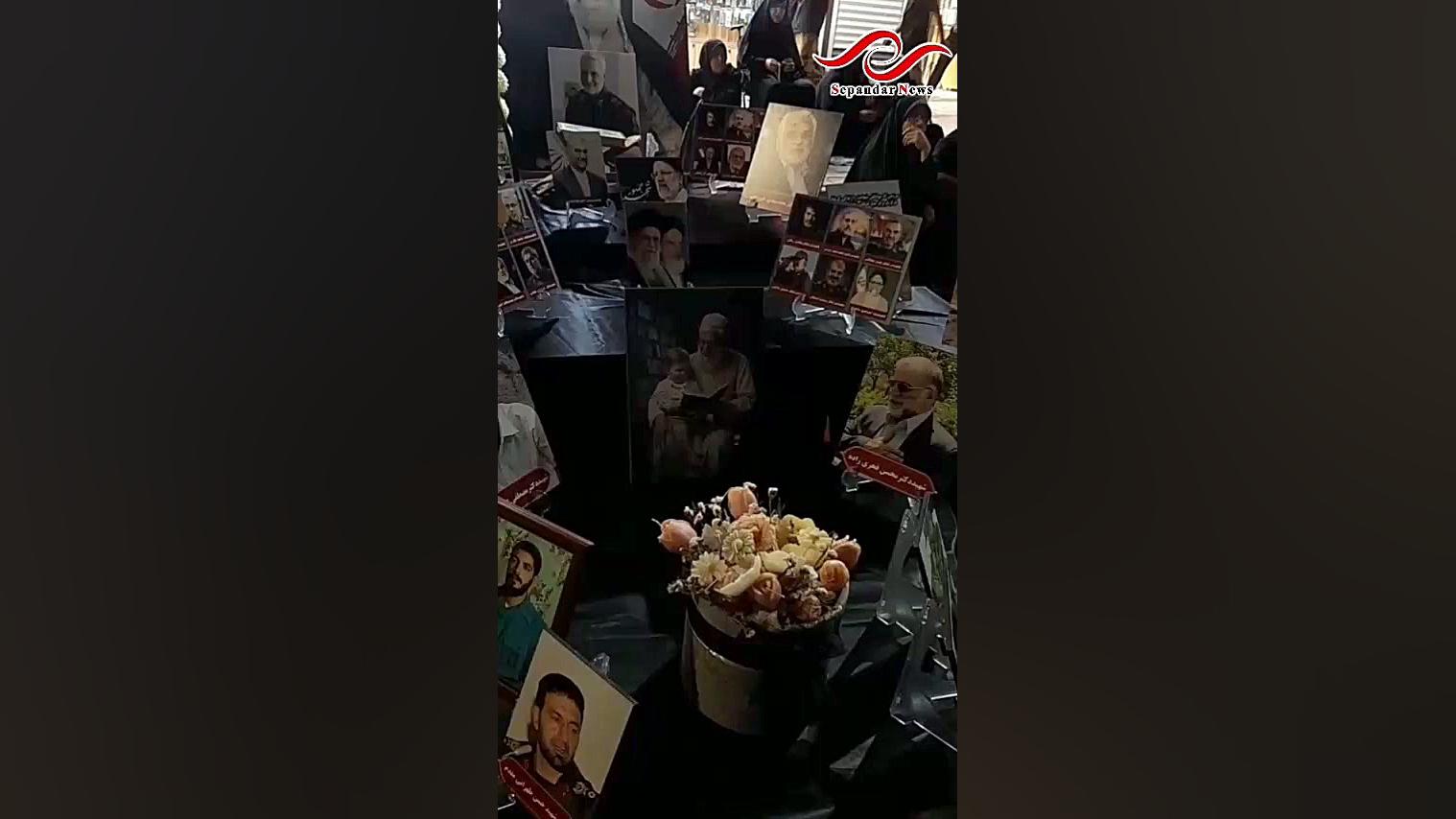 گوشه ای از آیین بزرگداشت آقای شهید ایران - رفسنجان 22 تیرماه