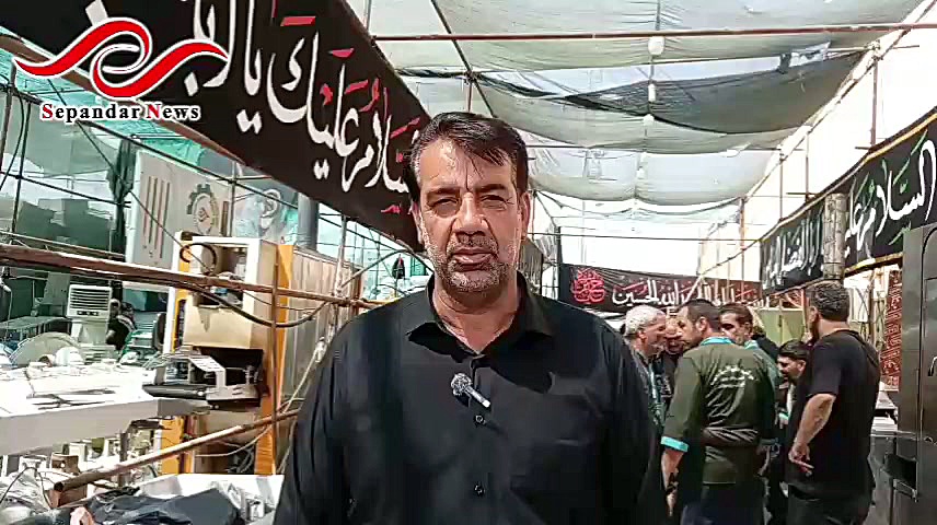 درمسیر عاشقی گزارشی از خدمت رسانی موکب خاتم الانبیاء (ص) رفسنجان در مسیر پیاده روی زائران اربعین حسینی به کوشش : مهدیه آهنین جان