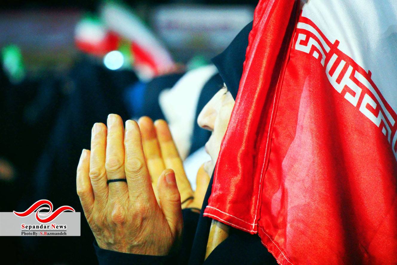 گزارش تصویری پنجاه و هفتمین قرار شبانه مردم رفسنجان در میدان شهید سلیمانی