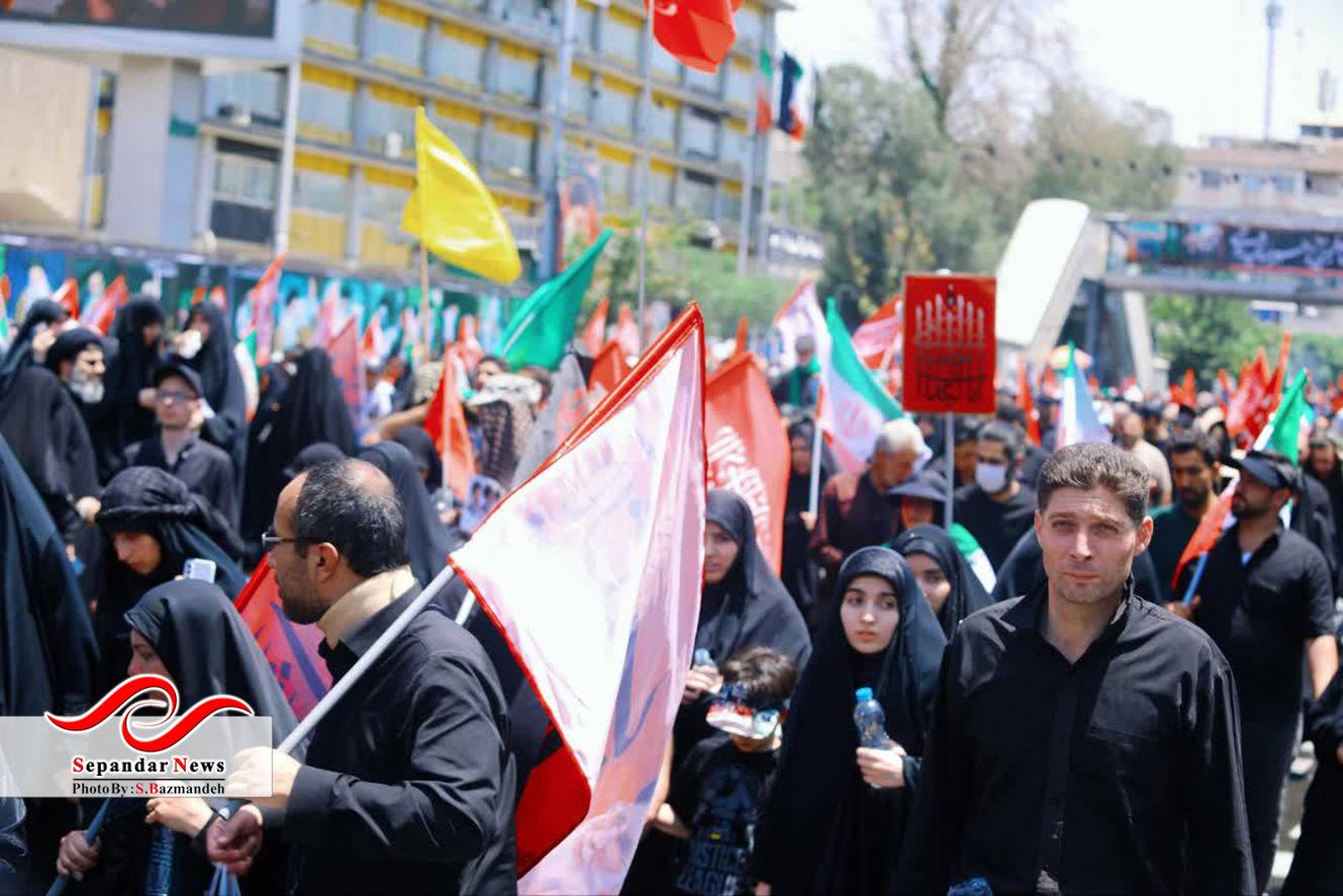 بدرقه آقای شهید ایران - 15 تیر 1405 - سعیده بازمانده 