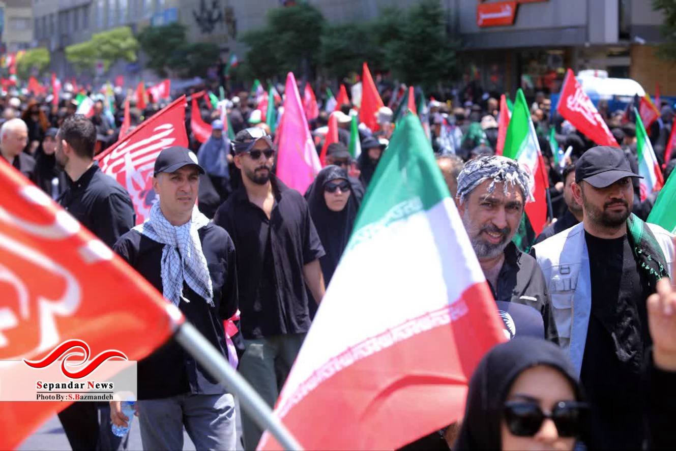 بدرقه آقای شهید ایران - 15 تیر 1405 - سعیده بازمانده 