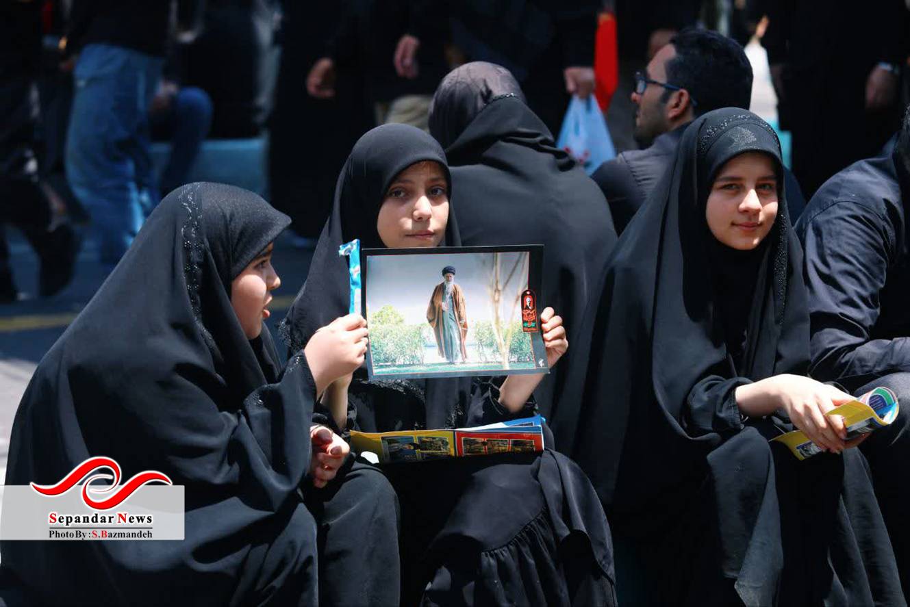 بدرقه آقای شهید ایران - 15 تیر 1405 - سعیده بازمانده 