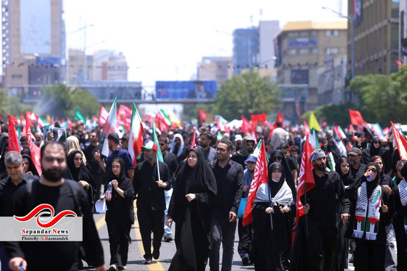 بدرقه آقای شهید ایران - 15 تیر 1405 - سعیده بازمانده 