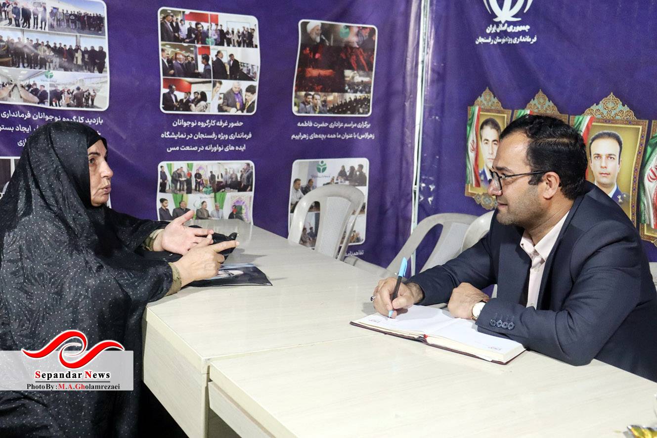 میز خدمت فرهنگ و ارشاد در میدان حضور