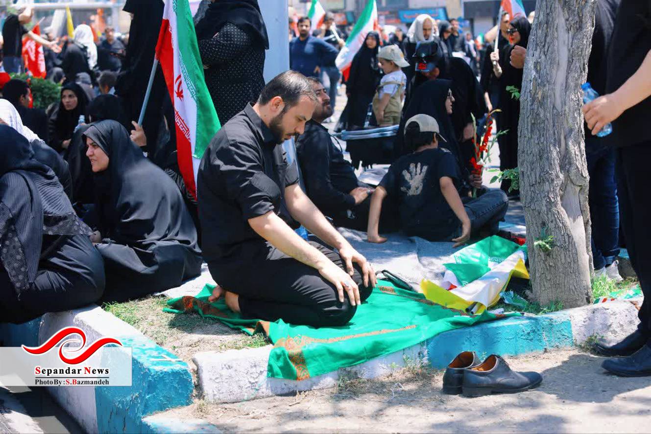 بدرقه آقای شهید ایران - 15 تیر 1405 - سعیده بازمانده 