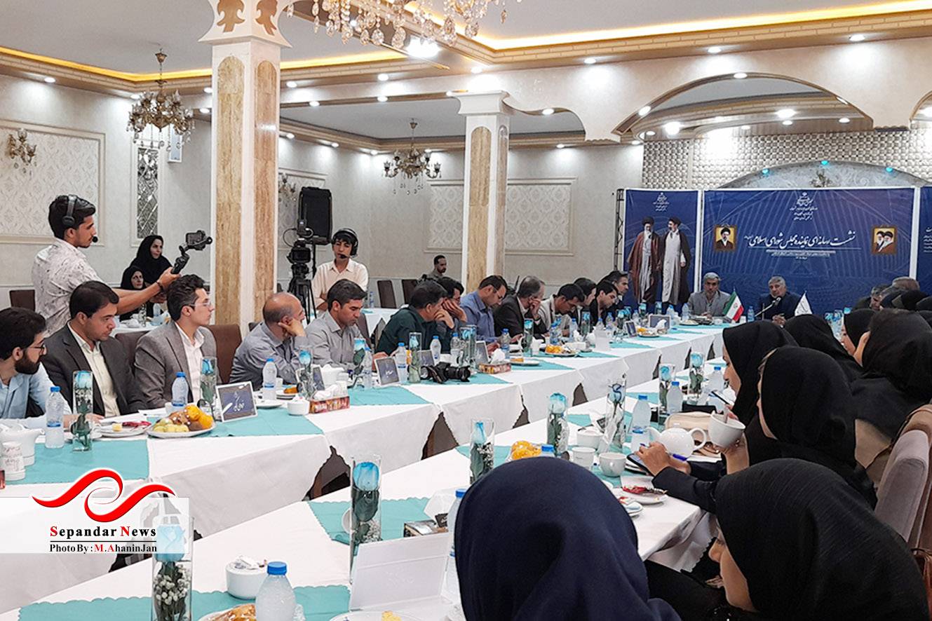 نشست خبری نماینده رفسنجان و انار به مناسبت سالروز اولین دوره مجلس شورای اسلامی