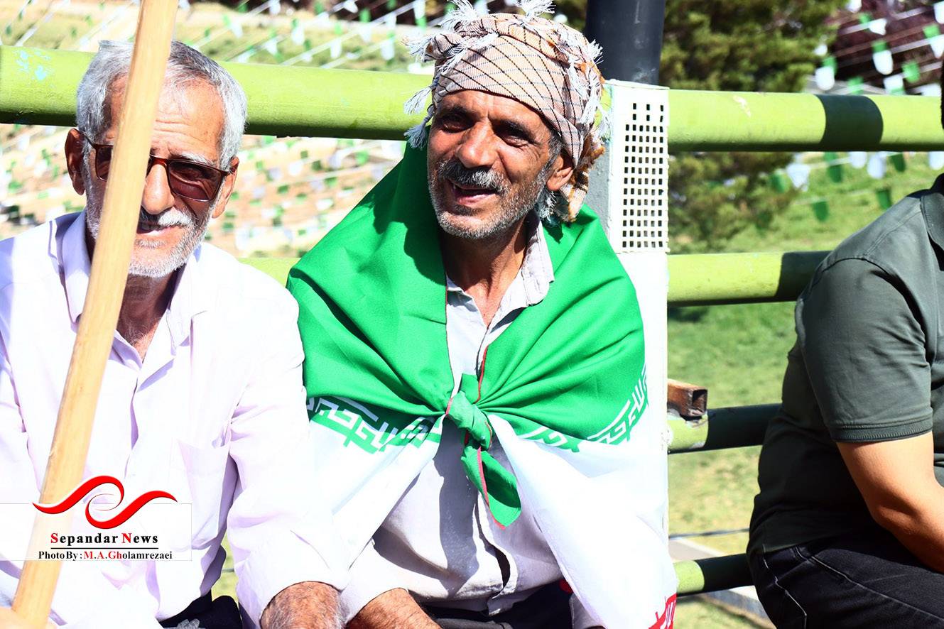 گزارش تصویری رزمایش ۱۰ هزار نفری جان‌فدا در رفسنجان