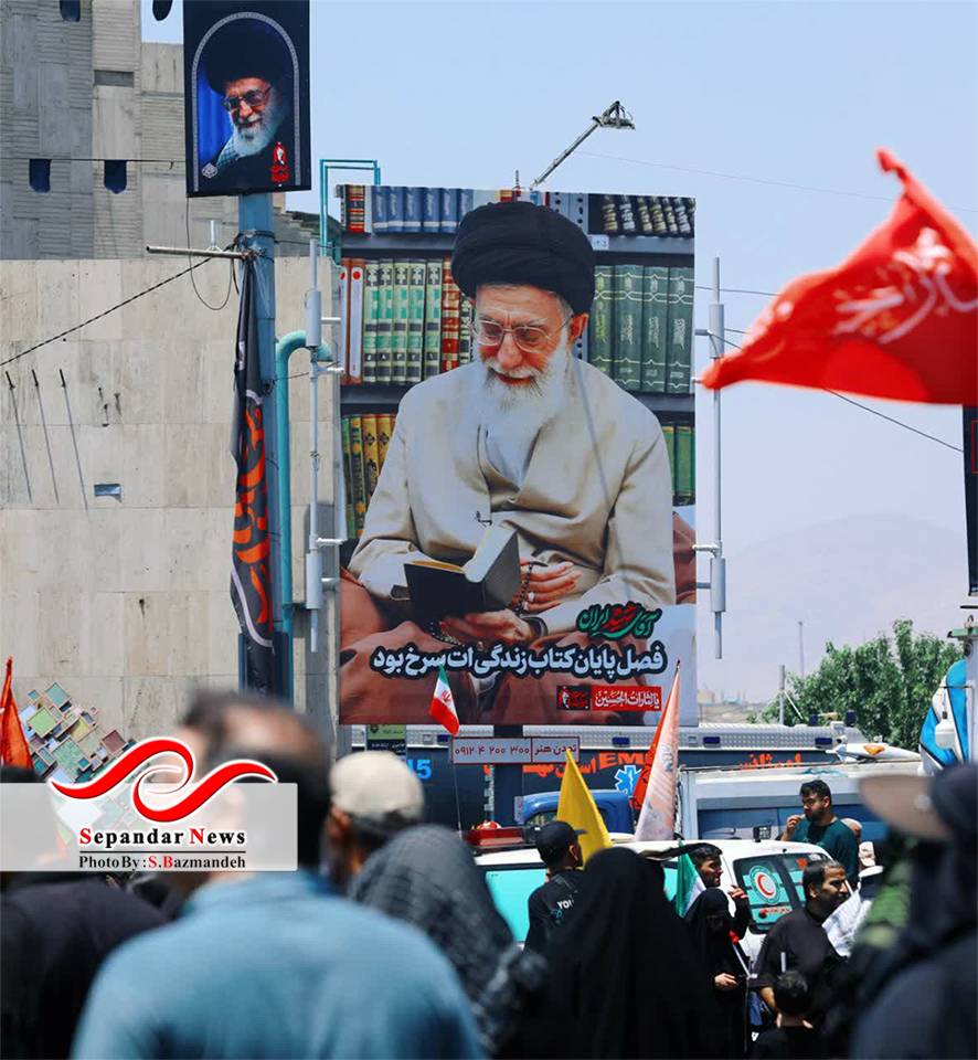 بدرقه آقای شهید ایران - 15 تیر 1405 - سعیده بازمانده 