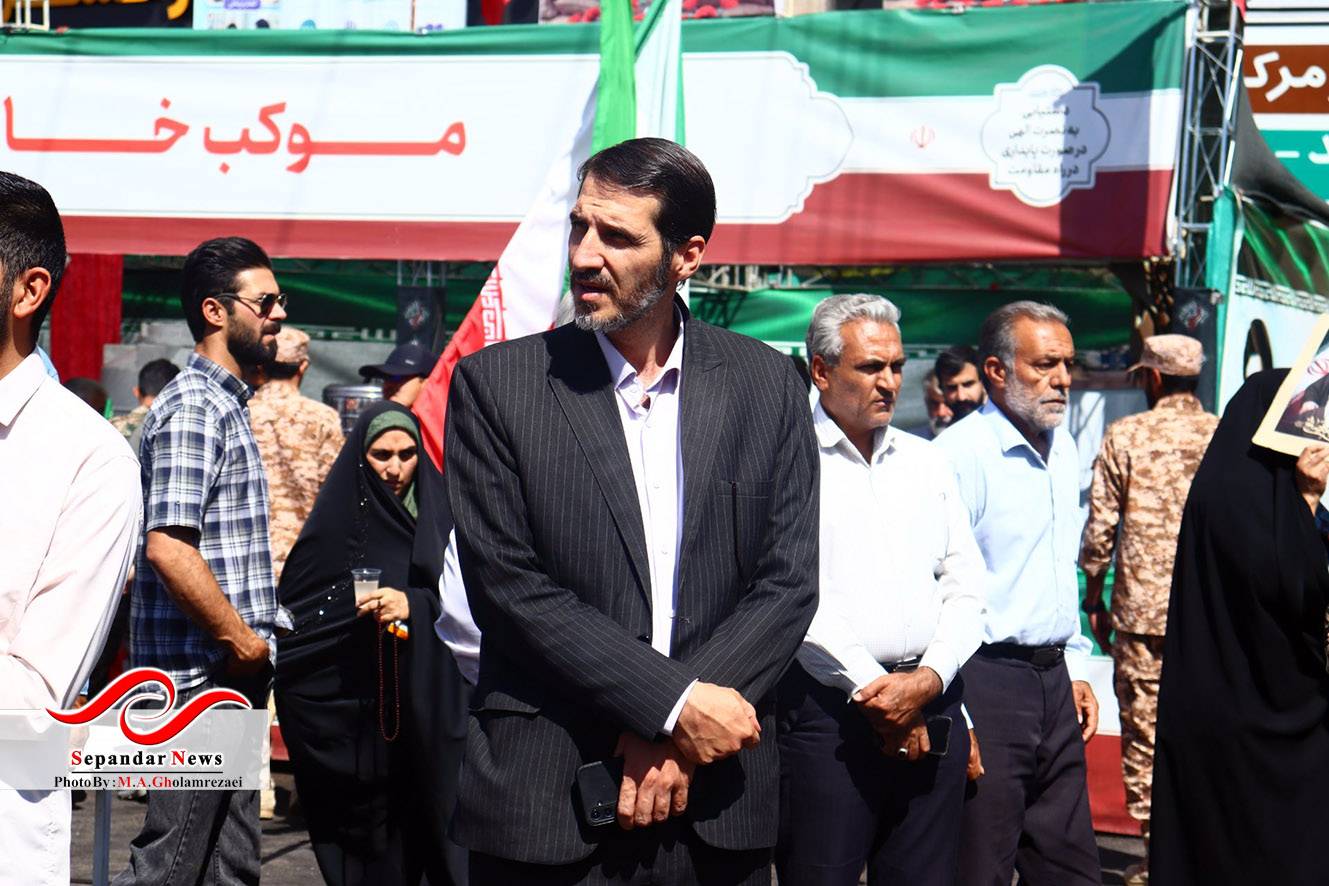 گزارش تصویری رزمایش ۱۰ هزار نفری جان‌فدا در رفسنجان