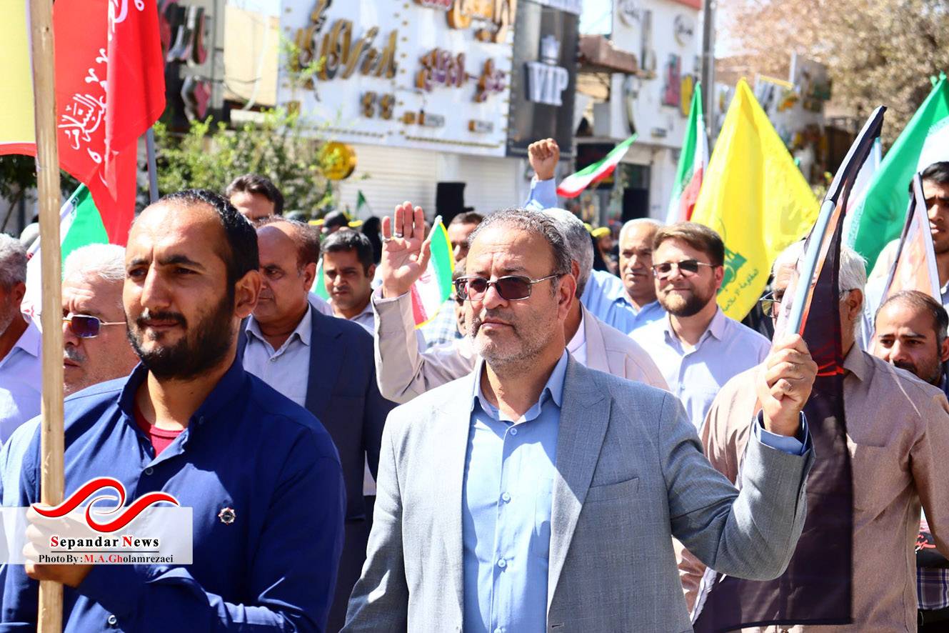 گزارش تصویری رزمایش ۱۰ هزار نفری جان‌فدا در رفسنجان