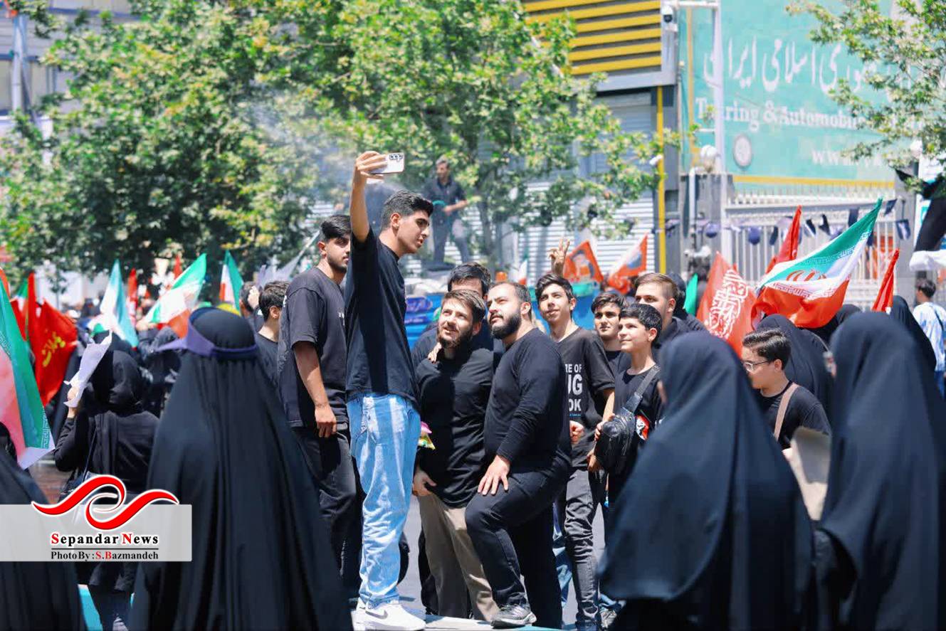 بدرقه آقای شهید ایران - 15 تیر 1405 - سعیده بازمانده 