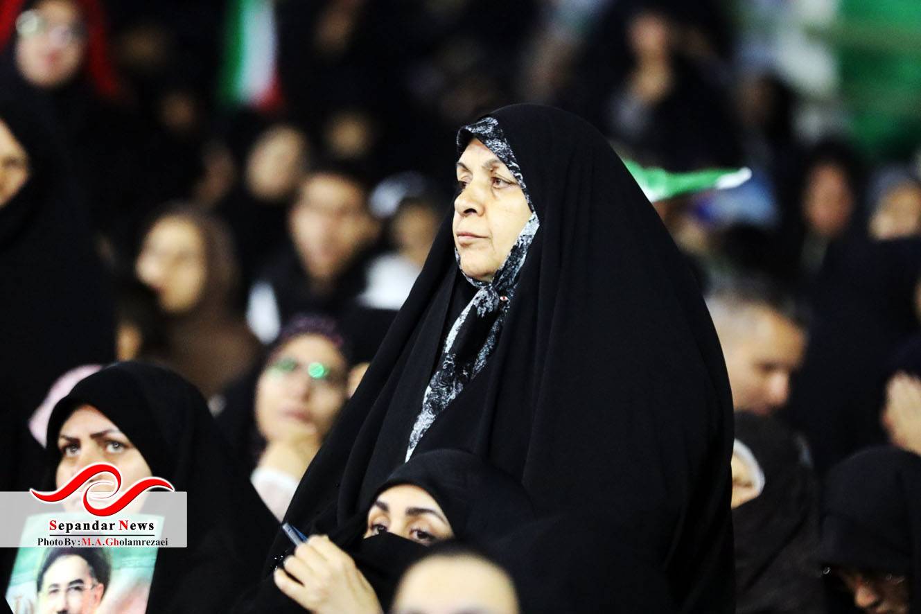 گزارش تصویری پنجاه و هفتمین قرار شبانه مردم رفسنجان در میدان شهید سلیمانی