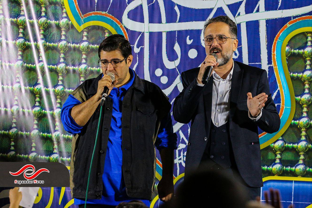  گزارش تصویری پنجاه و پنجمین قرار شبانه مردم رفسنجان در میدان شهید سلیمانی