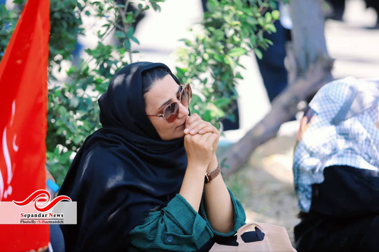 بدرقه آقای شهید ایران - 15 تیر 1405 - سعیده بازمانده 