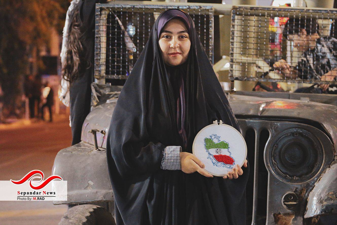 دختران رفسنجانی با اقتدار در میدان
