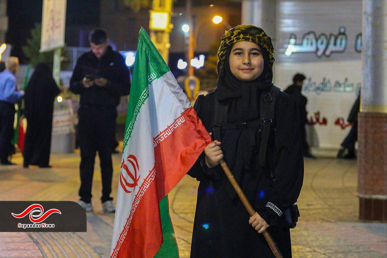  گزارش تصویری پنجاهمین قرار شبانه مردم رفسنجان  