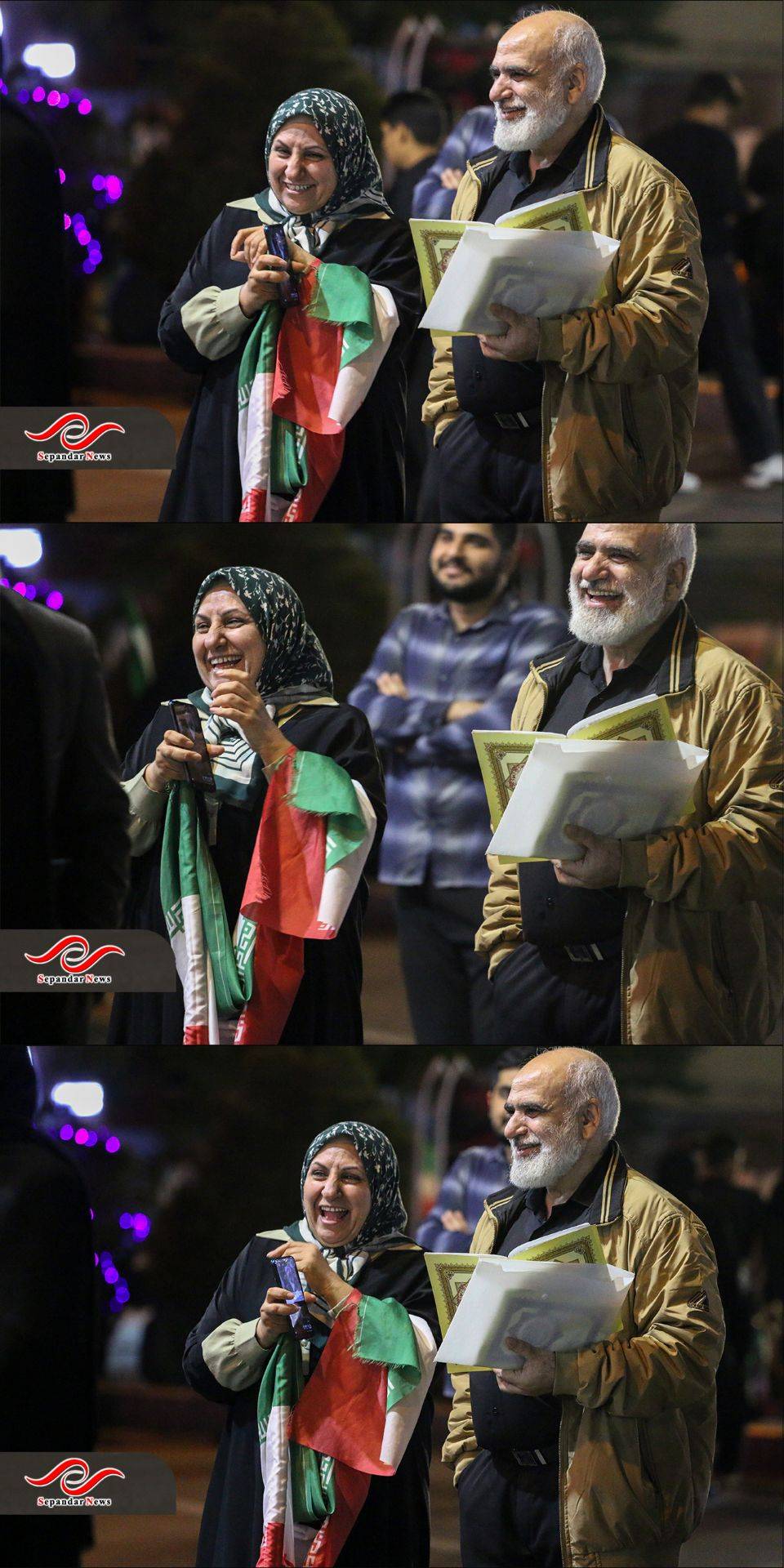 گزارش تصویری پنجاه و یکمین قرار شبانه مردم رفسنجان
