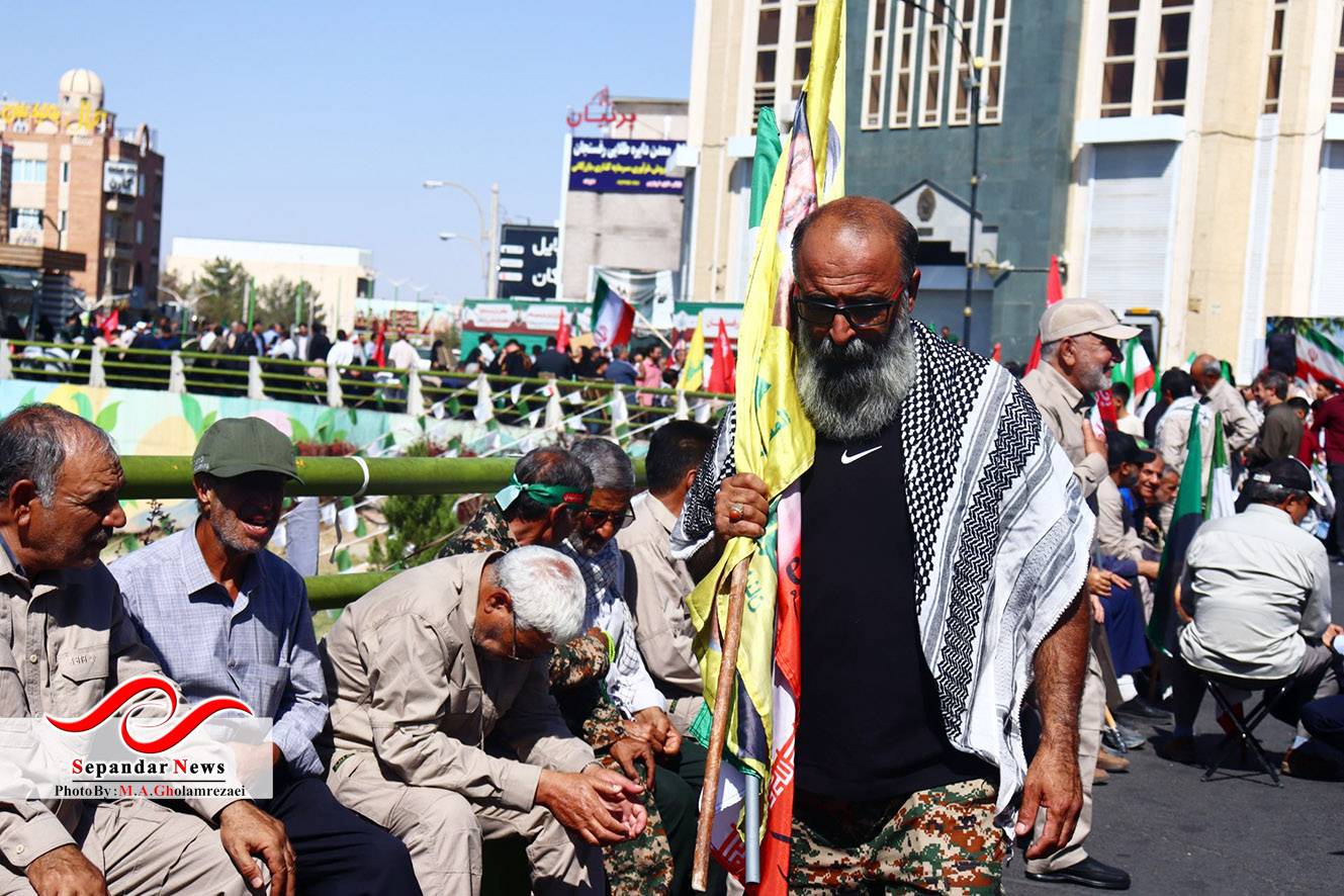 گزارش تصویری رزمایش ۱۰ هزار نفری جان‌فدا در رفسنجان