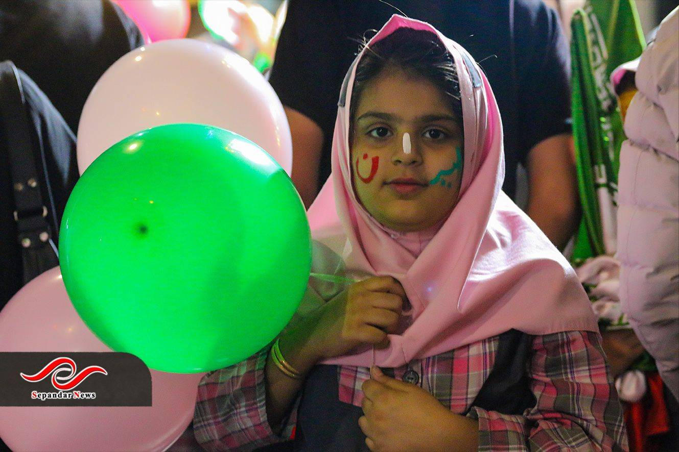  گزارش تصویری پنجاهمین قرار شبانه مردم رفسنجان  