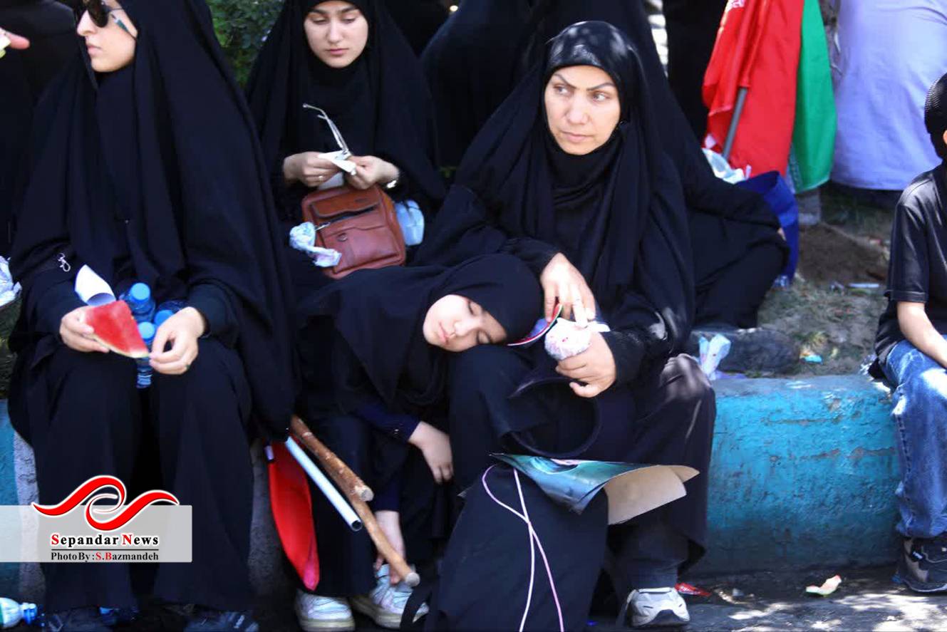 بدرقه آقای شهید ایران - 15 تیر 1405 - سعیده بازمانده 
