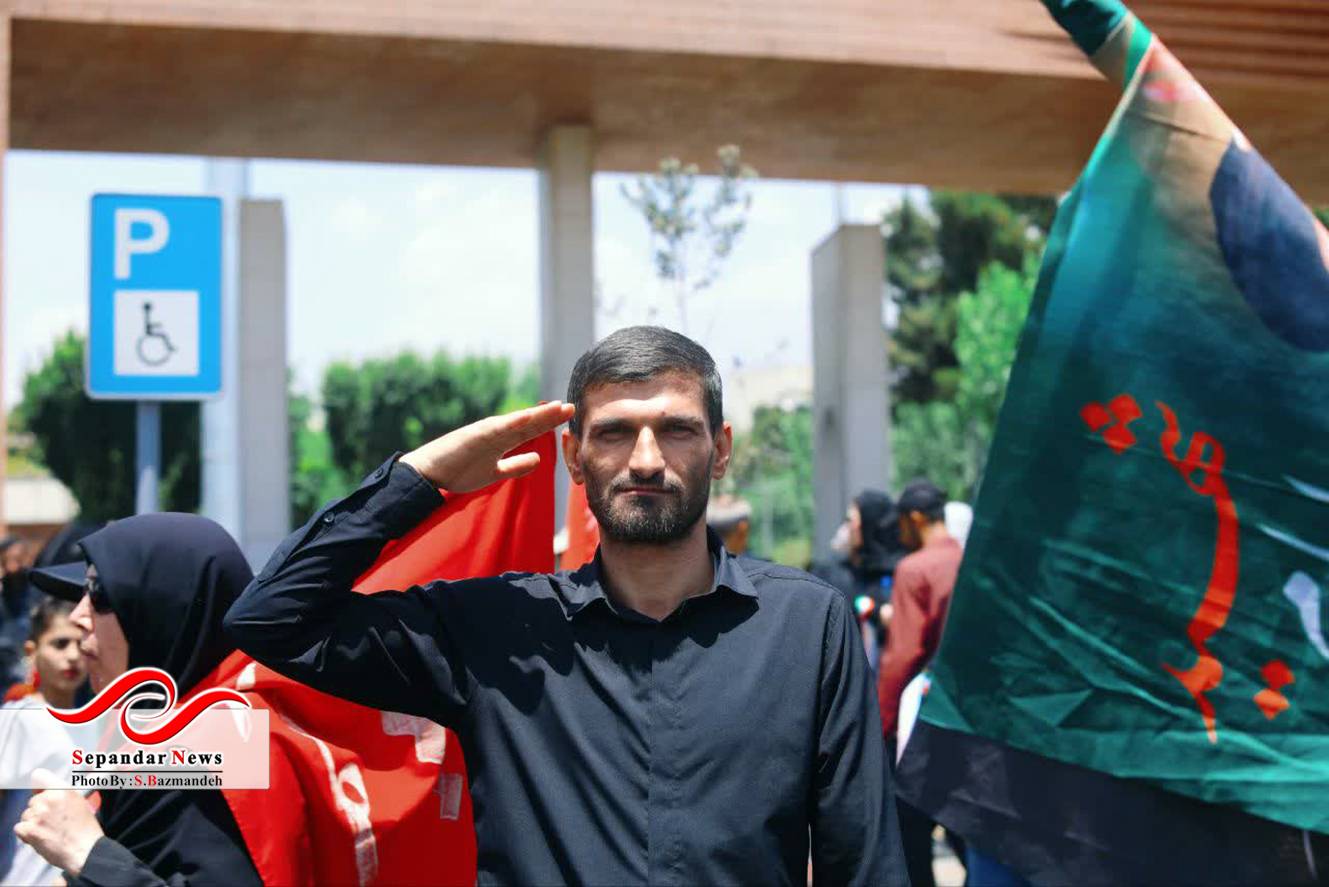 بدرقه آقای شهید ایران - 15 تیر 1405 - سعیده بازمانده 