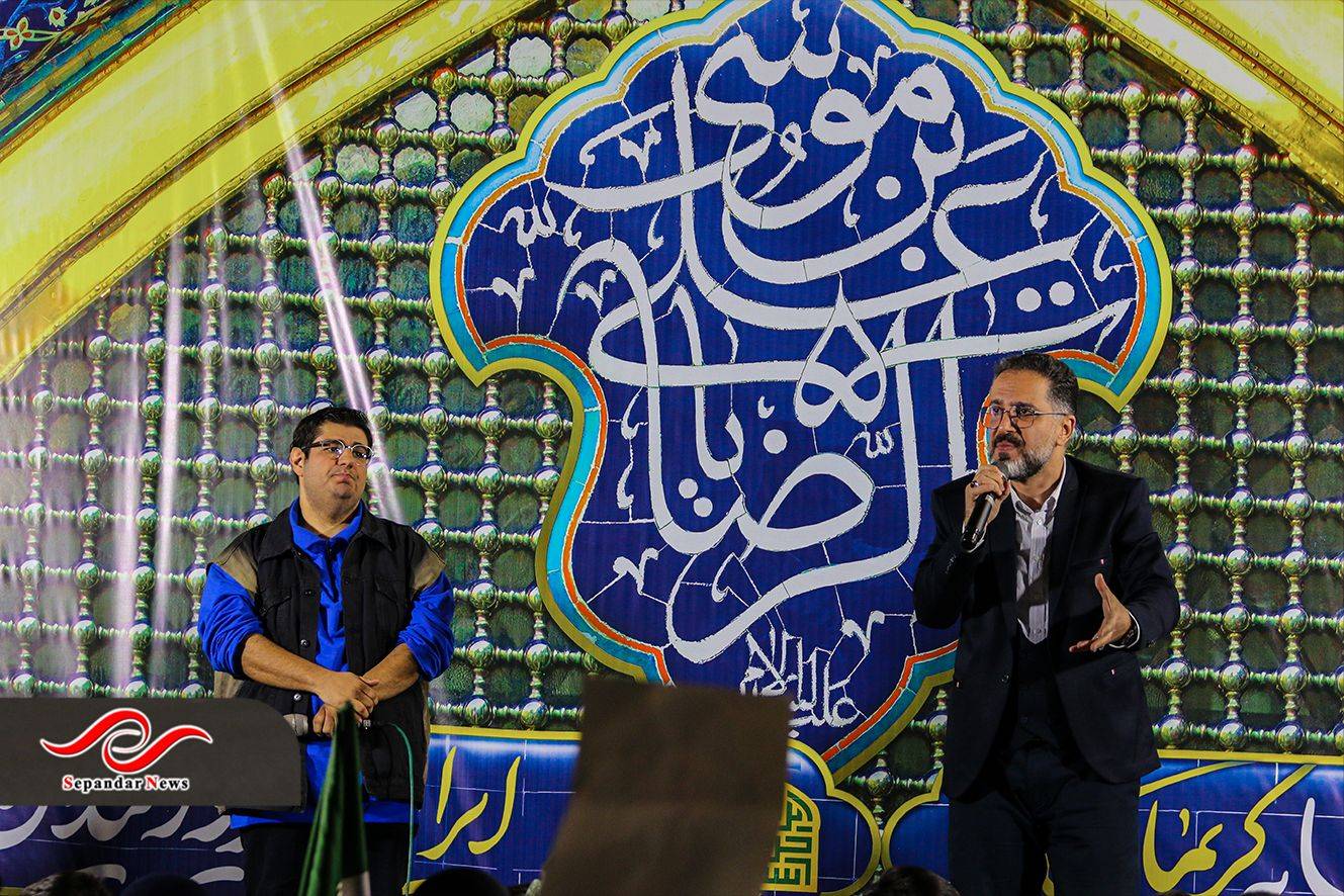  گزارش تصویری پنجاه و پنجمین قرار شبانه مردم رفسنجان در میدان شهید سلیمانی