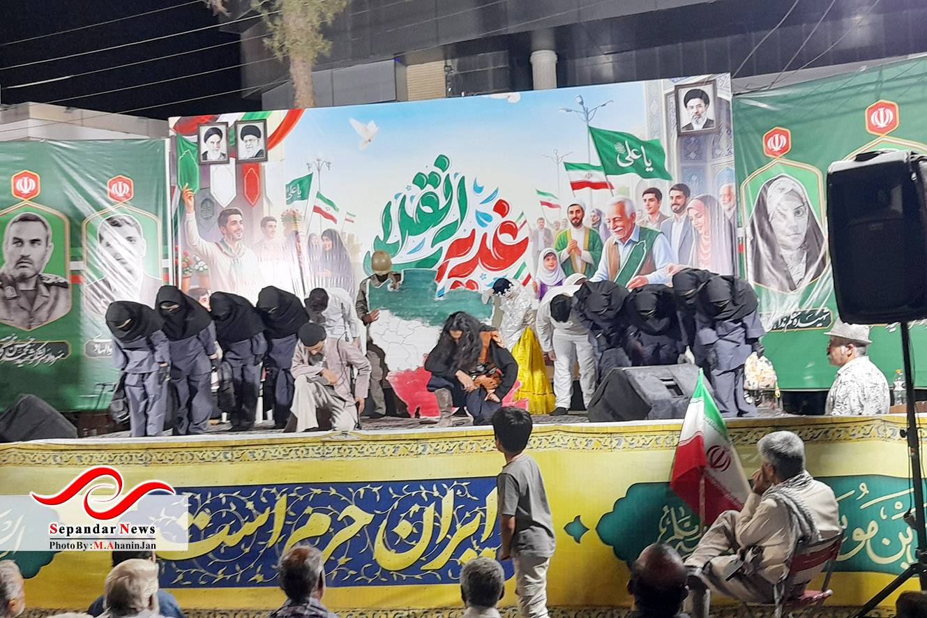 گزارش تصویری  نودمین قرار شبانه مردم رفسنجان در میدان شهید سلیمانی