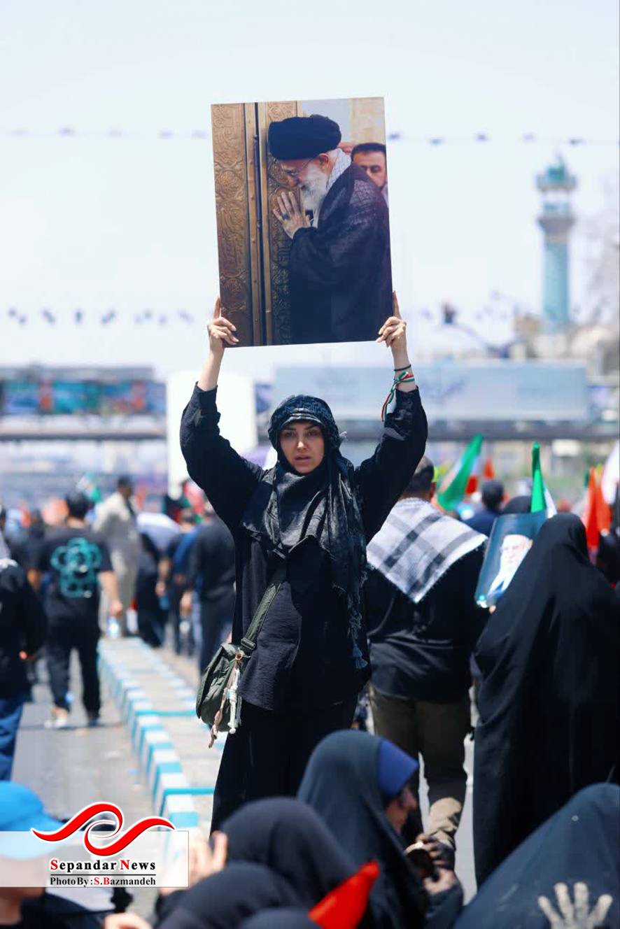 بدرقه آقای شهید ایران - 15 تیر 1405 - سعیده بازمانده 