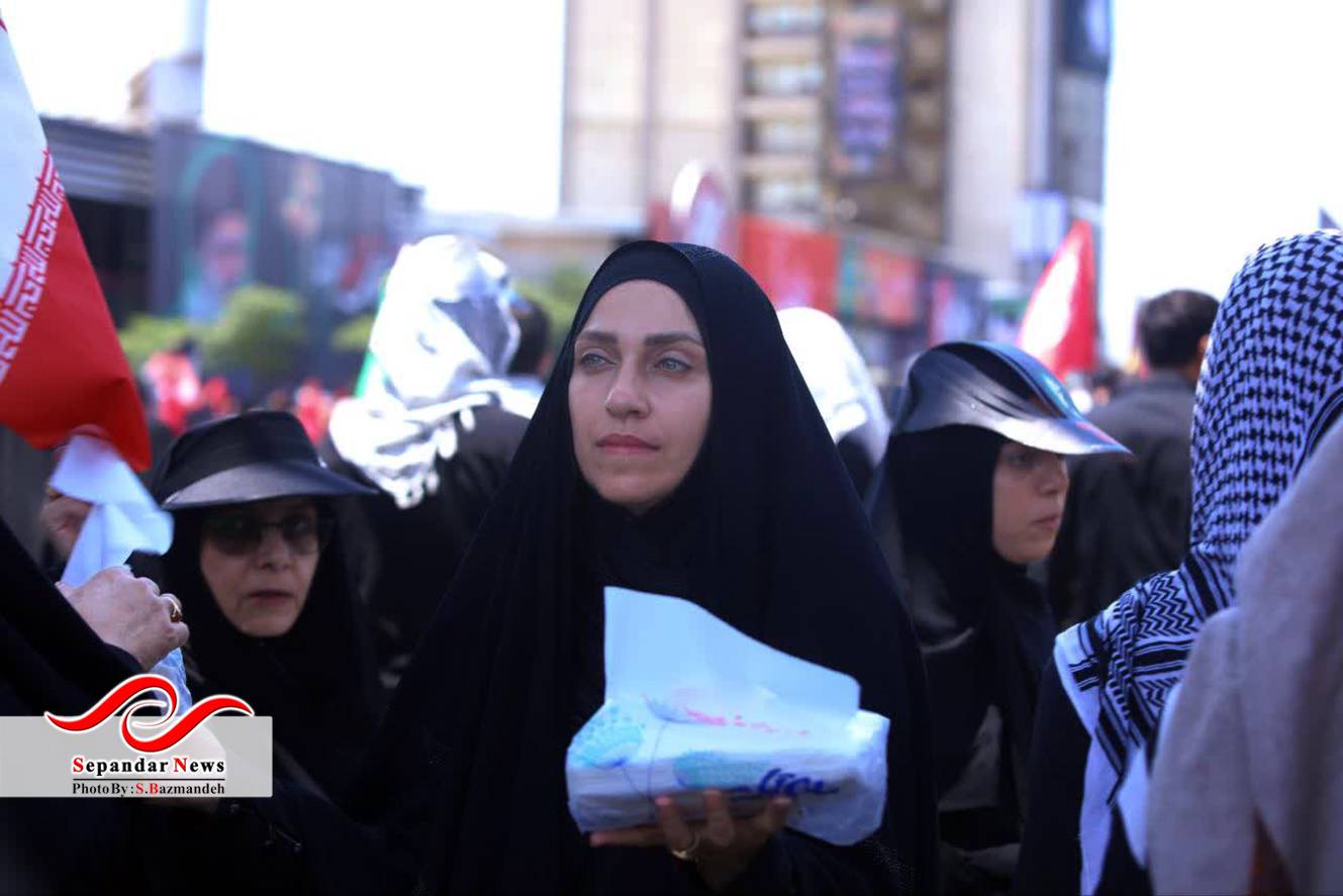 بدرقه آقای شهید ایران - 15 تیر 1405 - سعیده بازمانده 