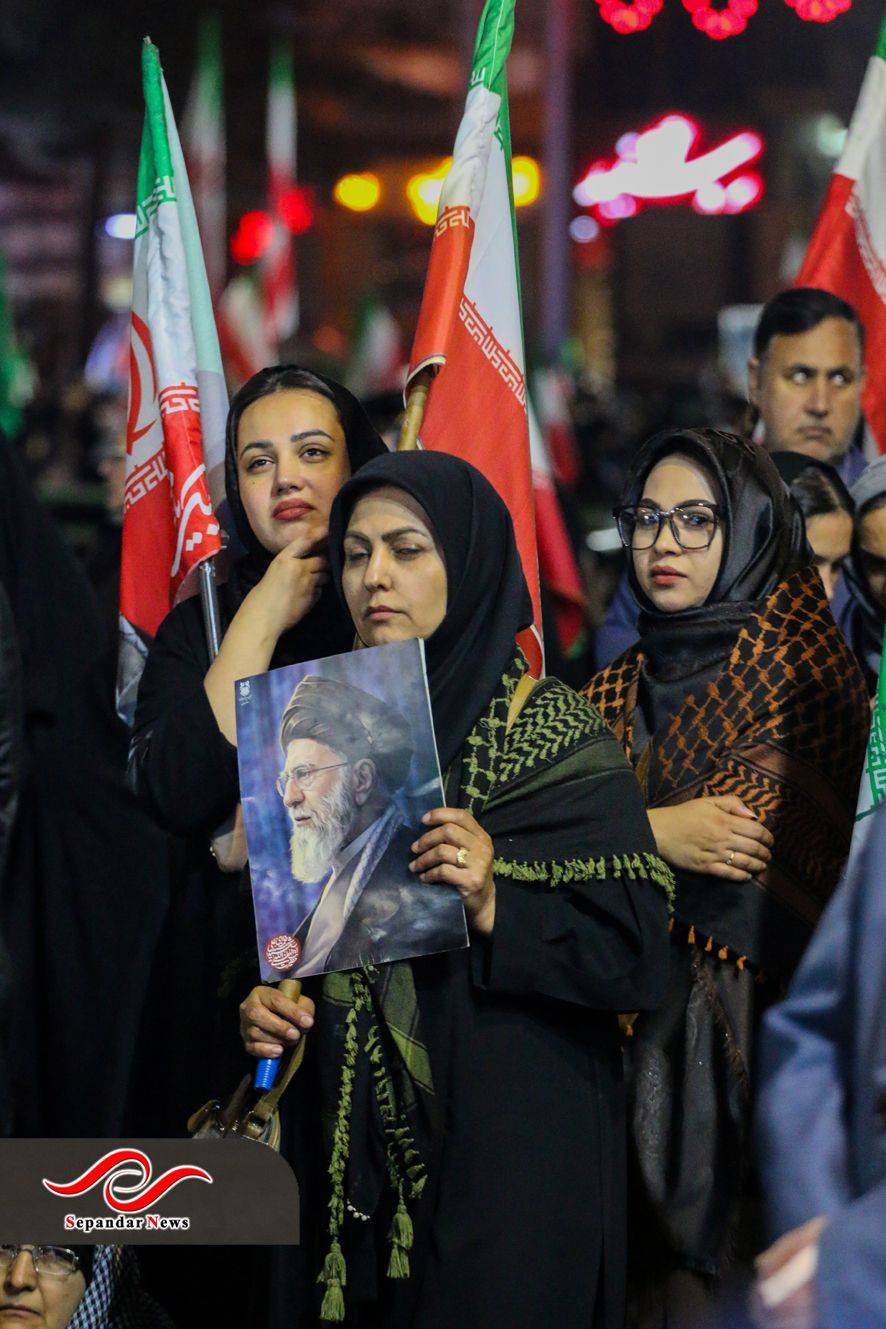 گزارش تصویری سی و هفتمین قرار شبانه مردم رفسنجان